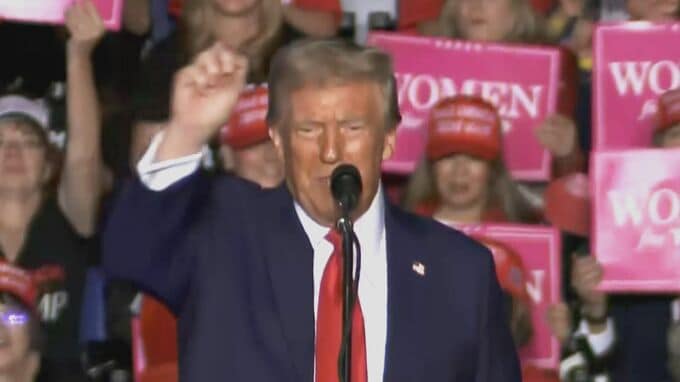 【速報】トランプ前大統領がまもなくフロリダ州の集会場に|TBS NEWS DIG