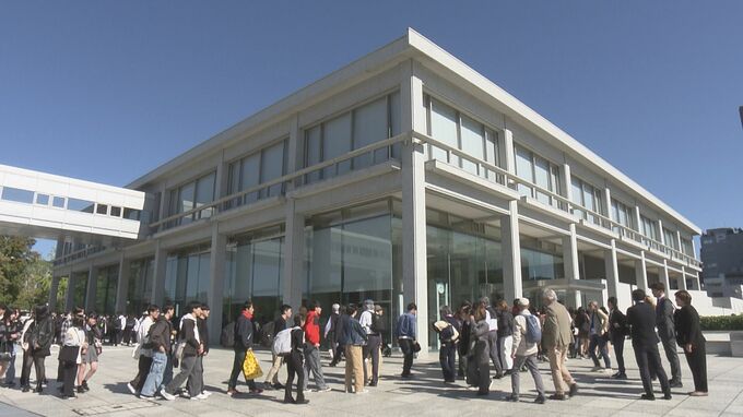 “平和への危機感高まり”と“円安”背景か　原爆資料館　入館者数が過去最多を更新　広島|TBS NEWS DIG