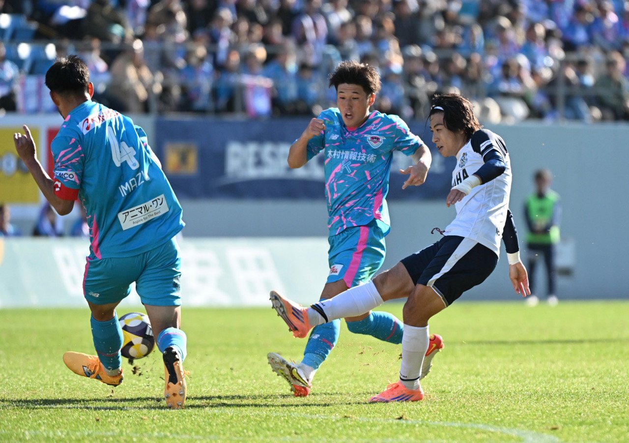 ジュビロ磐田 リカルドグラッサ弾で劇的勝利! 5位でJ1昇格プレーオフへ