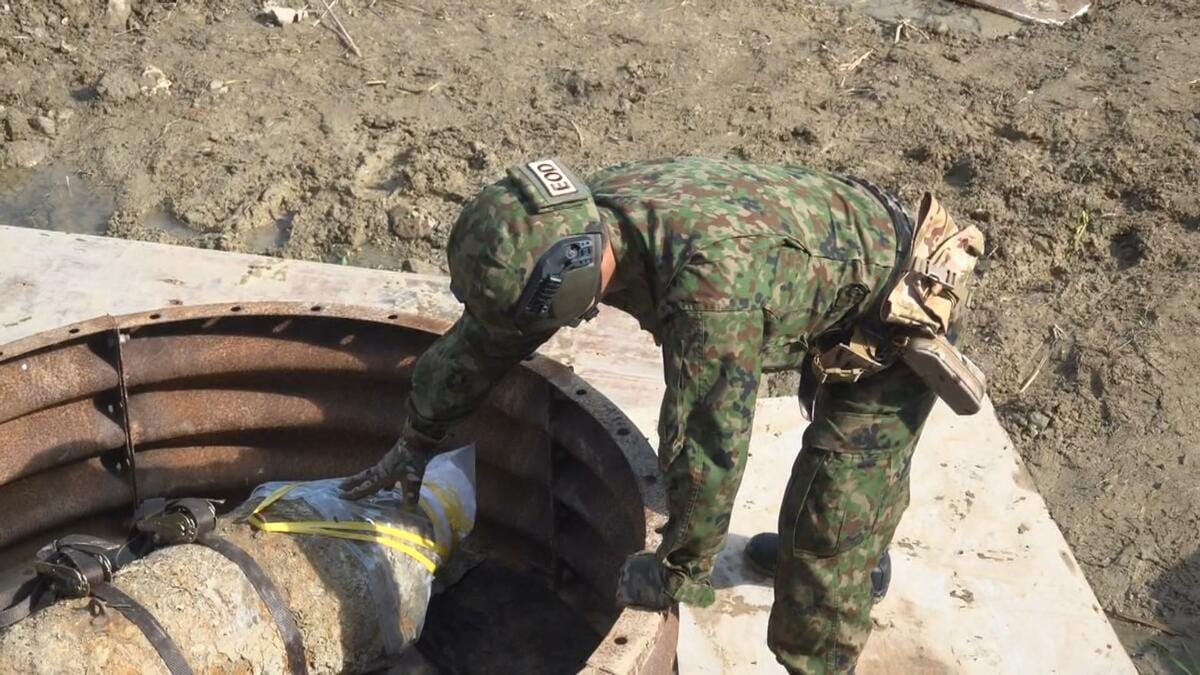 浦添市と座間味村で不発弾処理 住民ら避難　いまだ続く戦後処理