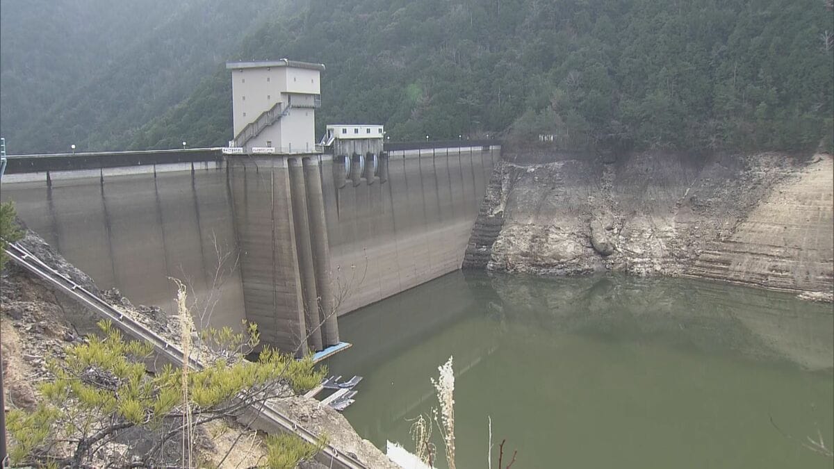 ｢豊川用水｣ 節水率 2か月連続で引き上げ 水道用水15% 農業用水と工業用水は20%に 雨少なく総貯水率は25.3% 愛知