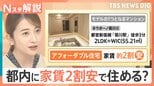 子育て世帯の救世主となるか?家賃約2割安で住める「アフォーダブル住宅」とは【Nスタ解説】|TBS NEWS DIG