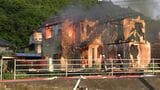 【続報】「屋根まで炎が見える」木造2階建ての住宅2棟  約300㎡が全焼【岡山】　|　岡山・香川のニュース | 天気 | RSK山陽放送