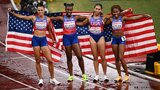 女子4×400mリレー決勝は金メダリスト・マクローフリン擁するアメリカが大会記録3分16秒61で2大会ぶり11回目の優勝【世界陸上】|TBS NEWS DIG