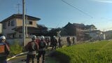 「住宅が燃えている」と通報　倉敷市老松町で建物火災　けが人の情報なし【岡山】　|　岡山・香川のニュース | 天気 | RSK山陽放送