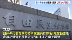 会計責任者の逮捕・起訴で「除名」も可能に　自民党が党則改正へ| TBS CROSS DIG with Bloomberg