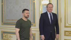 「ウクライナには反撃の絶対的な権利」英キャメロン外相　ロシア領内への反撃に理解| TBS CROSS DIG with Bloomberg