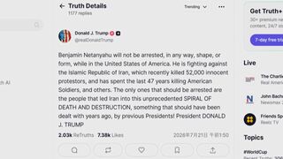トランプ大統領「彼はイランと戦っている」イスラエル・ネタニヤフ首相の逮捕を否定| TBS CROSS DIG with Bloomberg