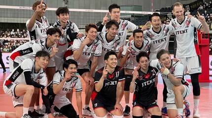 ジェイテクトが2大会ぶり2度目の優勝 西田有志がチーム最多の21得点