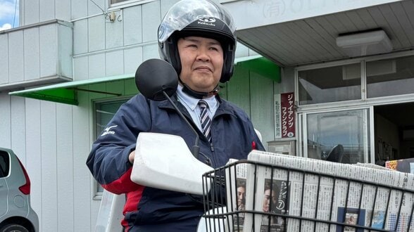 新聞配達中の男性が未明の山道をさまよう93歳の女性を発見「とっさの判断」で保護…15歳から新聞配達を32年間続ける男性が大切にする思いとは　|　岡山・香川のニュース | 天気 | RSK山陽放送