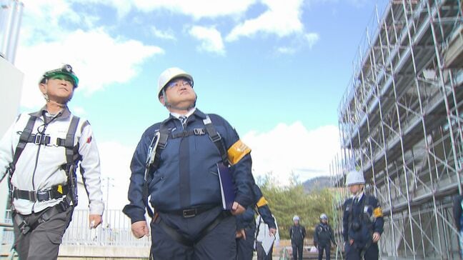 災害なしで新しい年を 建設現場の安全パトロール 山口|TBS NEWS DIG