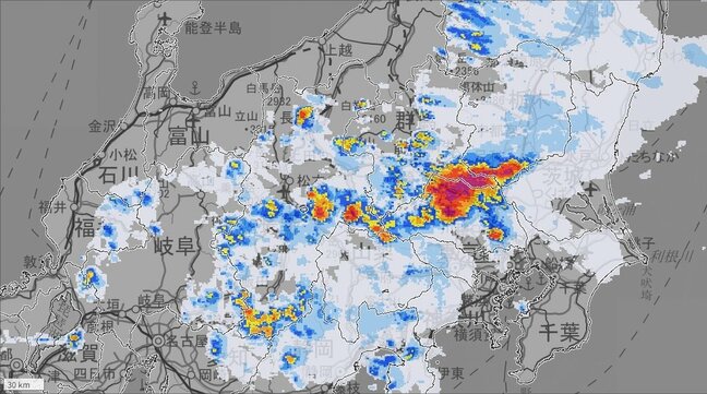 夜間の大雨が最大の脅威 — 関東6県で「線状降水帯」警戒　1時間80ミリの猛烈な雨 夜間の浸水・河川氾濫に厳重警戒【雨シミュレーション】|TBS NEWS DIG