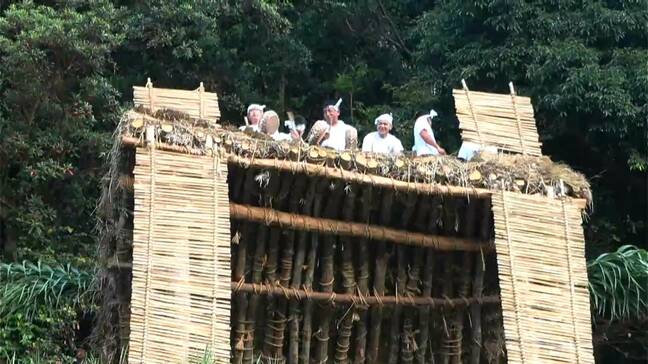 収穫に感謝し来年の豊作を祈る　奄美大島・龍郷町伝統のショチョガマ　鹿児島|TBS NEWS DIG