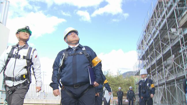 災害なしで新しい年を 建設現場の安全パトロール 山口|TBS NEWS DIG
