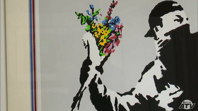 代表作から青森県内初上陸の作品も　「バンクシー」の版画展が開催　青森県おいらせ町|TBS NEWS DIG