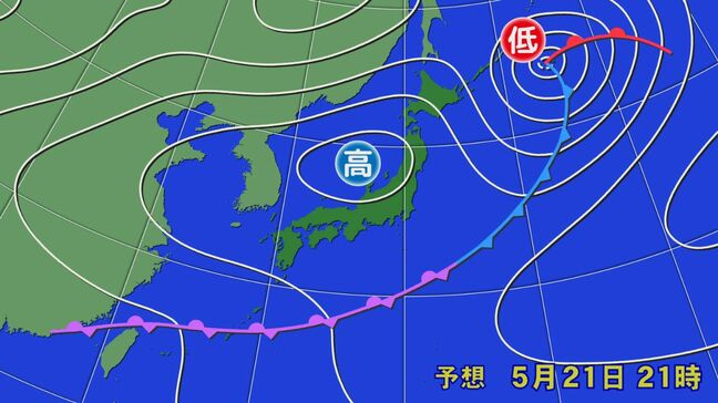 ２１日にも沖縄・奄美が梅雨入りか　この影響で九州・四国・本州は不快な暑さに　雨のシーズン到来へ|TBS NEWS DIG