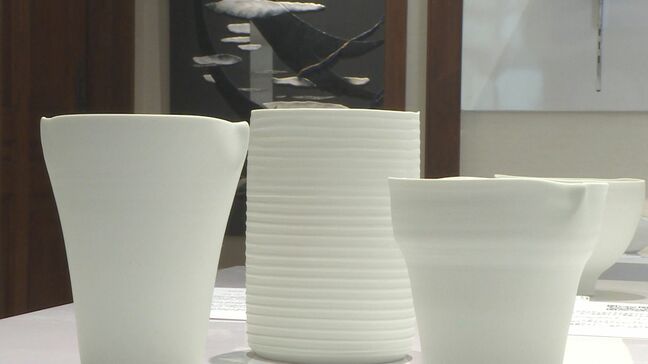 「セラミックアート」大堀相馬焼窯元が立ち上げた新ブランド作品発表会　福島|TBS NEWS DIG