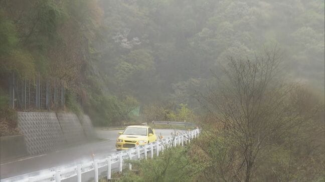 「待ちに待った感じ」岐阜県と滋賀県にまたがる｢伊吹山ドライブウェイ｣営業開始  山頂付近の雪の影響で4日遅れ|TBS NEWS DIG