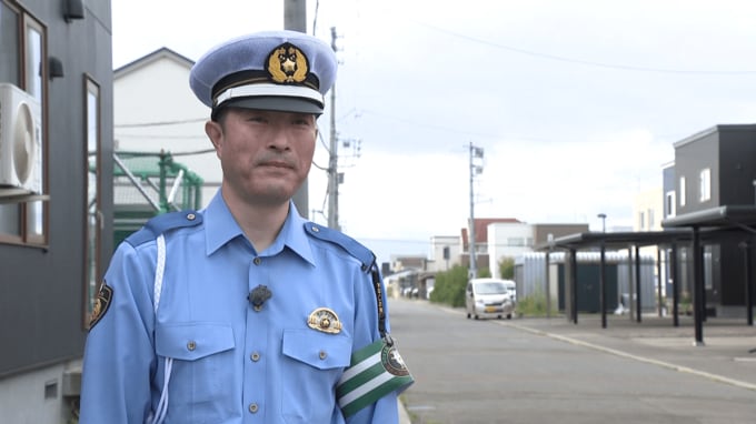 道警本部 交通規制課 川上拓調査官のインタビュー映像