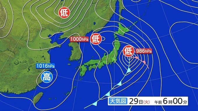 竜巻などの激しい突風や落雷、ひょう、急な強い雨に注意　強風と雷及びひょうに関する東北地方気象情報|TBS NEWS DIG