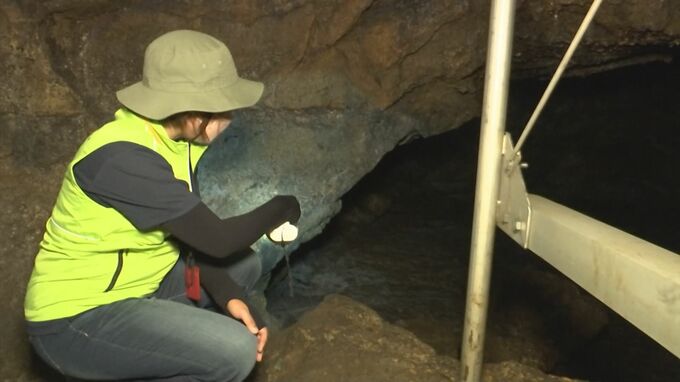 「ここは年がら年中、気温が１５から１６度です」　大根島の「第二熔岩トンネル・竜渓洞」　定時ガイド始まる　島根県・松江市　|　BSSニュース | BSS山陰放送