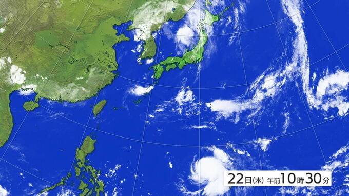 【台風情報】台風10号（サンサン）発生　27日頃に東日本～西日本の太平洋側直撃か　警報級の大雨・高潮・暴風・大しけのおそれ　tbc気象台|TBS NEWS DIG