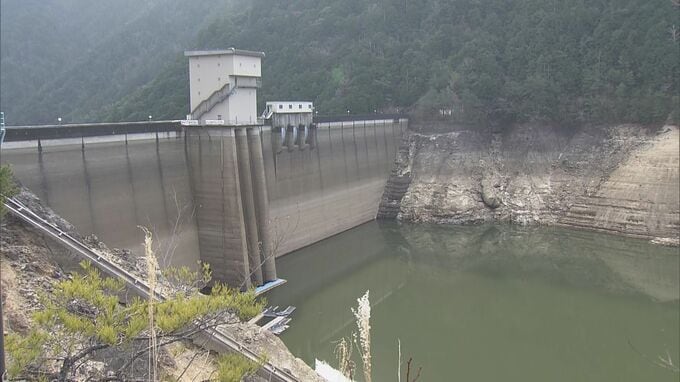 ｢豊川用水｣ 節水率 2か月連続で引き上げ 水道用水15% 農業用水と工業用水は20%に 雨少なく総貯水率は25.3% 愛知|TBS NEWS DIG