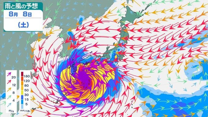 【台風13号日本列島方面へ】直撃のシミュレーションも…最大瞬間風速80m/s・中心気圧910hPa極めて危険な「猛烈な」勢力予想　地震被災地に影響のおそれ【29日午後6時現在】　|　長崎のニュース | 天気 | NBC長崎放送