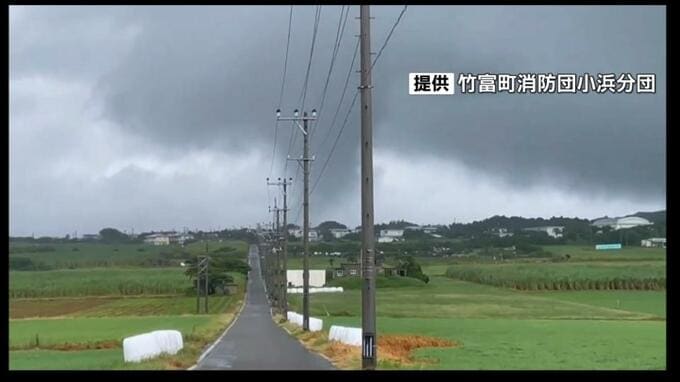大気不安定　石垣島、小浜島で竜巻か　気象庁機動調査班が調査|TBS NEWS DIG