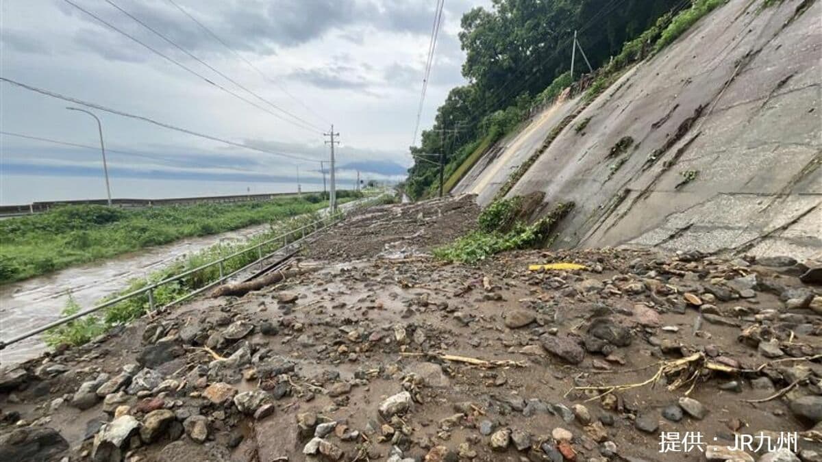 JR日豊本線・肥薩線 大雨による被害で1週間以上運行見合わせ
