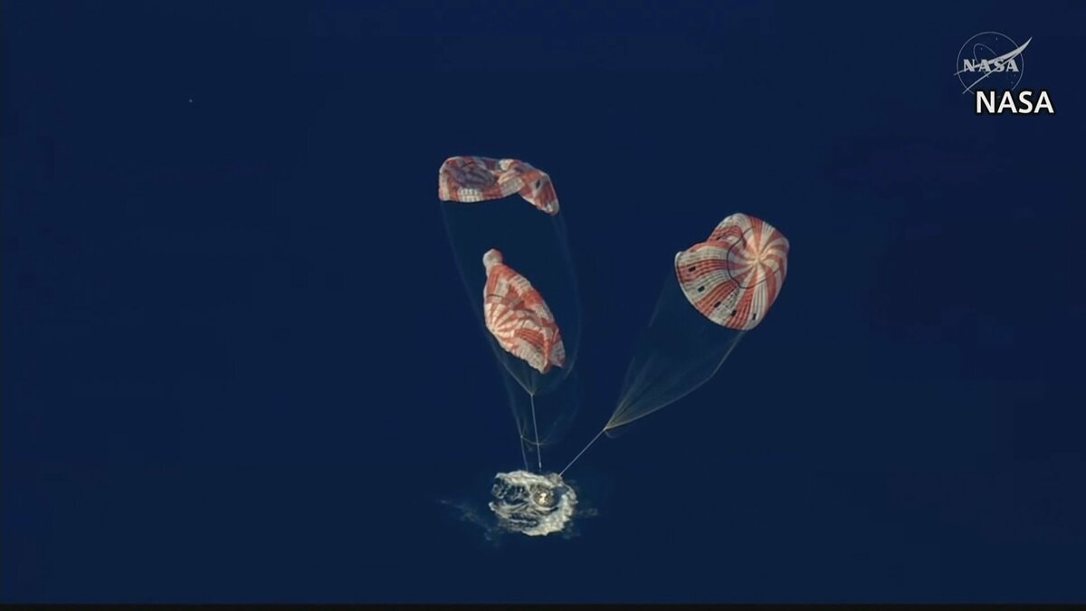 【速報】「アルテミス計画」宇宙船が地球に帰還 史上最も遠い地点へ到達 | TBS NEWS DIG