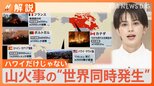 ハワイ・マウイ島だけじゃない 山火事の“世界同時発生” 背景に“気候変動”か【Nスタ解説】|TBS NEWS DIG