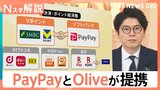 PayPayとOliveが提携「ポイント経済圏」新連合、ポイント交換OKで利便性向上 「囲い込み」激化【Nスタ解説】|TBS NEWS DIG