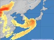 【黄砂情報】25日から26日にかけて西日本から南西諸島で黄砂を予想　視程5km未満で交通へのリスク【雨風シミュレーション】　|　富山のニュース｜天気・防災｜チューリップテレビ