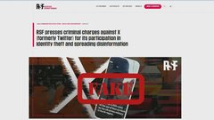 国境なき記者団が「X」を告訴へ　虚偽情報を拡散　削除依頼も応じず| TBS CROSS DIG with Bloomberg