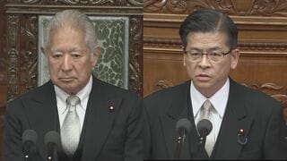 【速報】衆議院議長に自民・森英介元法務大臣を選出　副議長には中道の石井啓一元公明党代表| TBS CROSS DIG with Bloomberg