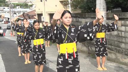 旧盆「ウークイ」 エイサーで先祖を”お見送り” 沖縄 | 沖縄のニュース