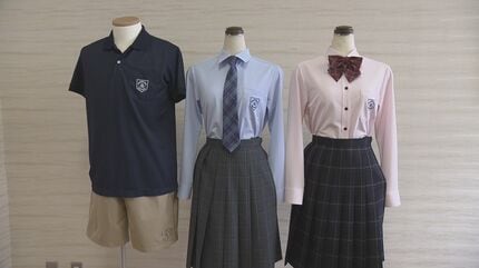 制服にパーカー、ハーフパンツ 多様化する生徒のニーズ 福島成蹊高校が