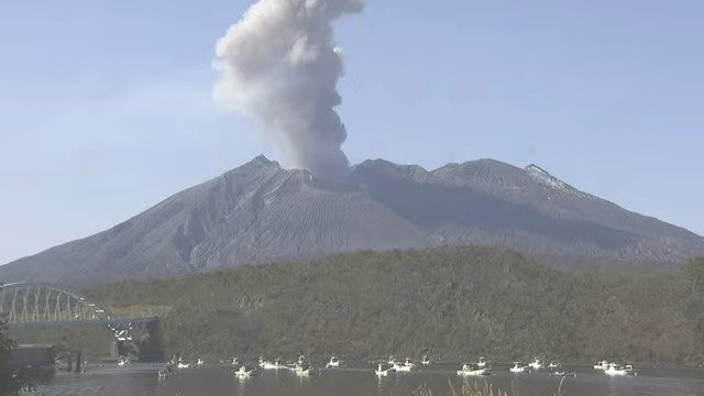 桜島で噴火　噴煙１０００ｍ【きょう・あすの降灰予報】鹿児島　|　鹿児島のニュース｜MBC NEWS｜南日本放送