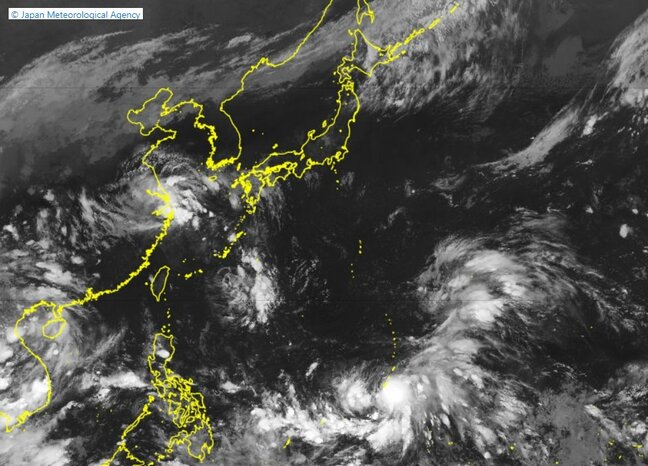 新たな「台風」が2個連続して発生へ　3連休に接近か　沖縄付近と日本の南「熱帯低気圧」が発達　進路は？日本への影響は？|TBS NEWS DIG
