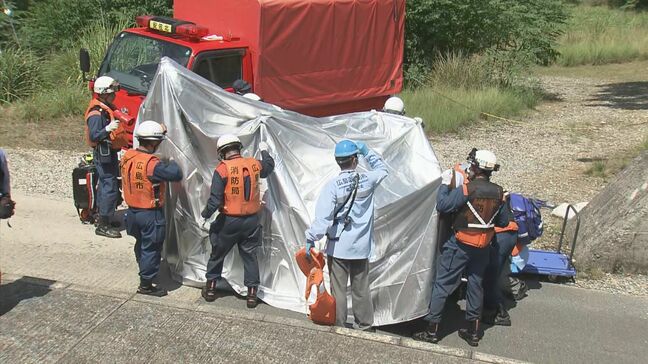 「川の中で人が流されている」と通報　川遊び中か　男性が死亡　広島・太田川|TBS NEWS DIG