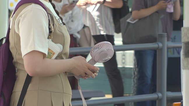 「猛暑が長く続くので心配」猛暑復活 各地で真夏並みの気温 山梨|TBS NEWS DIG