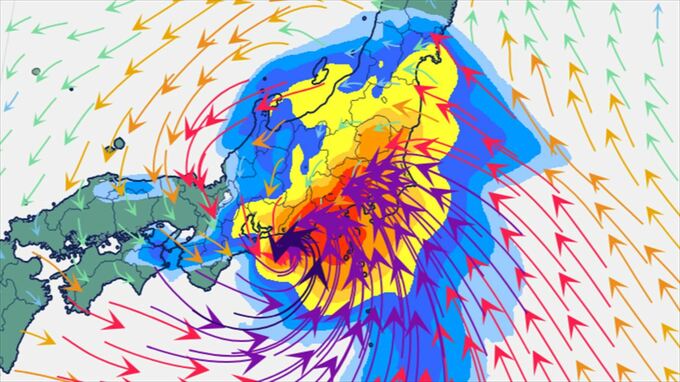 【台風情報】台風6号　暴風域を伴ったまま３日に関東甲信に接近のおそれ　土砂災害や暴風などに厳重に警戒　【進路予想・雨と風のシミュレーション】　|　山梨のニュース | ＵＴＹテレビ山梨