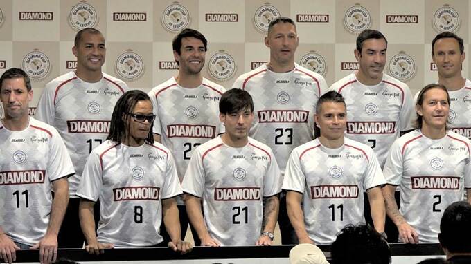 “世界のレジェンド”カカ、ダービッツが共演！元スペイン代表・D.シルバが1ゴール、現役さながらのプレー【DIAMOND CUP OF LEGEND】|TBS NEWS DIG