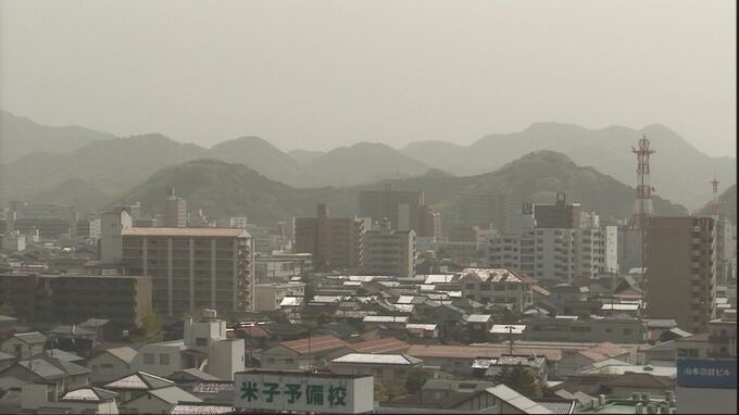 日本列島の広い範囲で「黄砂」　関東・名古屋・神戸でも観測　松江・津・徳島・高松では視程7キロメートル　19日にかけても注意　【21日までの黄砂飛来シミュレーション】　|　BSSニュース | BSS山陰放送
