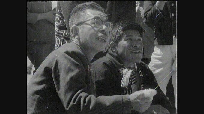 春の風物詩　唐八景ハタ揚げ大会 1962（昭和37）年4月 映像タイムマシーン“ユウガク”　|　長崎のニュース | 天気 | NBC長崎放送