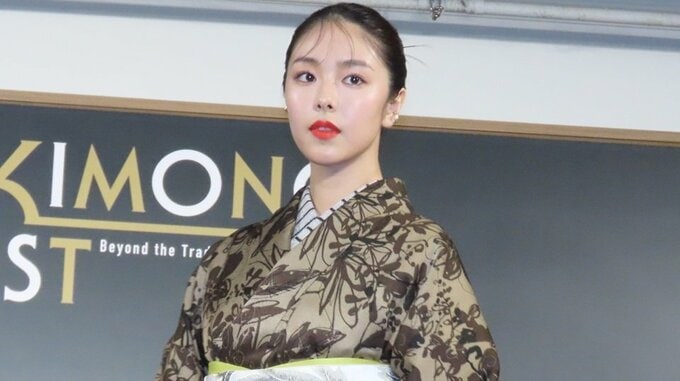 【 唐田えりか 】艶やかな着物姿を披露　演じるために大切にしていることは「いかに日常生活を充実させるか」|TBS NEWS DIG