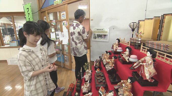 平和伝える「6月のひな人形」　南城市百名小学校　|　沖縄のニュース｜RBC 琉球放送