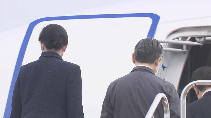 【速報】天皇皇后両陛下、羽田空港を出発　穴水町と能登町にお見舞いへ　能登半島地震の被災地を再訪|TBS NEWS DIG