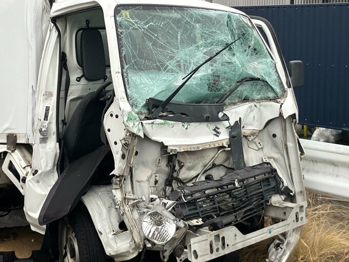 【速報】「1人が車内に閉じ込められている」トラック3台の追突事故　2人けが　広島市安佐南区　|　RCC NEWS | 広島ニュース | RCC中国放送